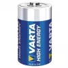 Varta High Energy - patarei D - leelispatarei