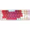 Mehaaniline mänguriklaviatuur GAMIAC TKL90G Kailh Red lülititega, tenkeyless, valge/punane