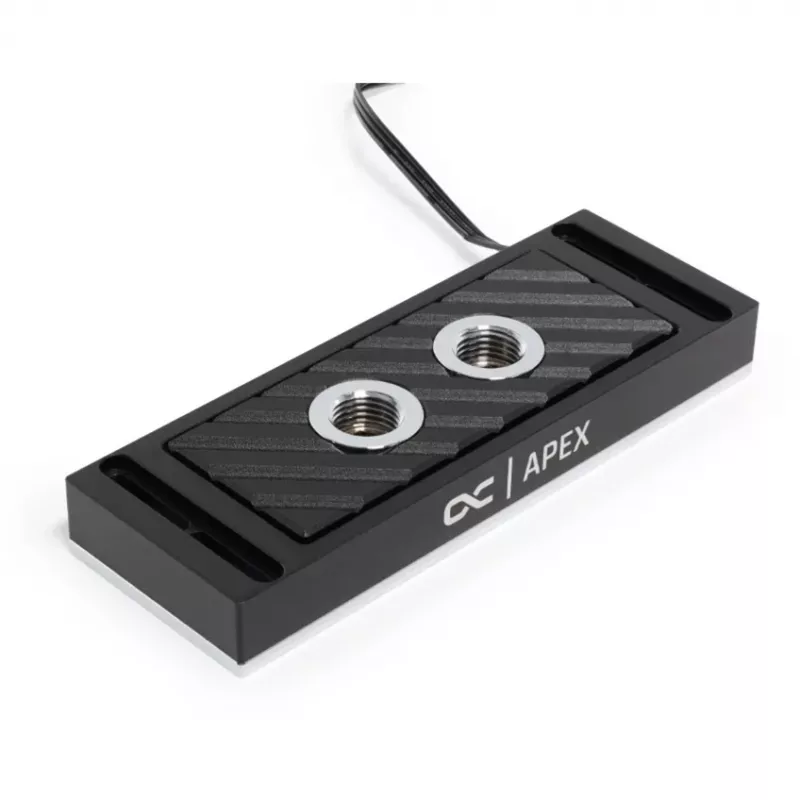 Vesiblokk Alphacool 14000 Alumiinium Nikkel Plastik Must 45mm 127.5mm 17.3mm