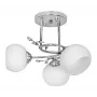 Activejet Classic laelühter ripatslamp IRMA nikkel kolmekordne 3xE27 elutuppa