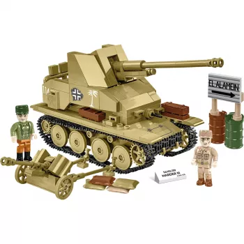 Ehituskomplekt Cobi Blocks Marder III – 486 tk, militaarsõiduki mudel