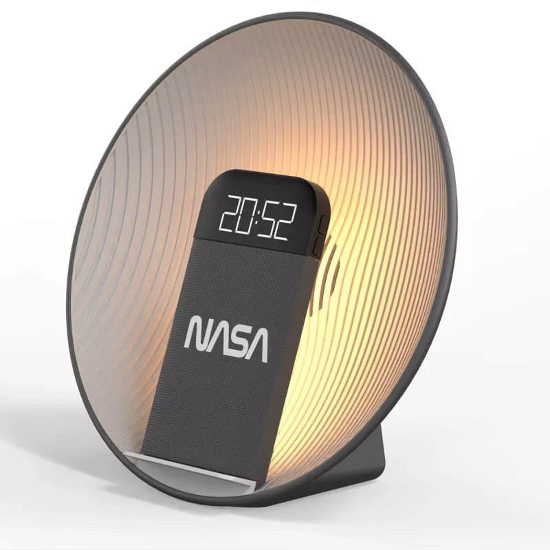 NASA SPC600 Bluetooth-kõlar/äratuskell/juhtmevaba laadija
