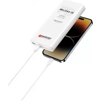 SKROSS Reload 20 PD 65 Watt valge (SKPBR20PD065WCN)