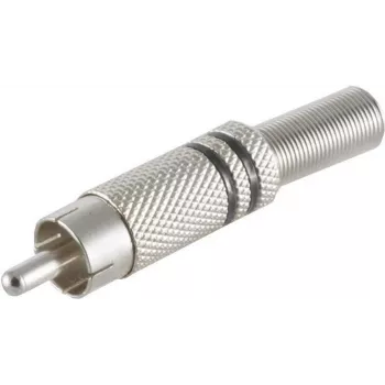 shiverpeaks BS52000-S juhtmepistik RCA roostevaba teras (BS52000-S)