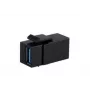 Microconnect KEYSTONE-USBA keystone-moodul must 5 g