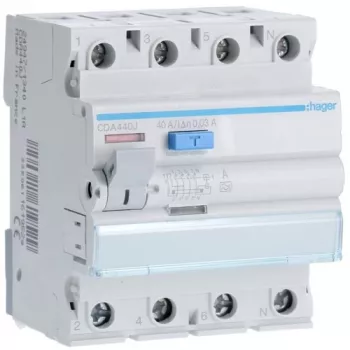 Elektrikilbi tarvik Hager CDA440J paigaldamiseks ja kaitseks