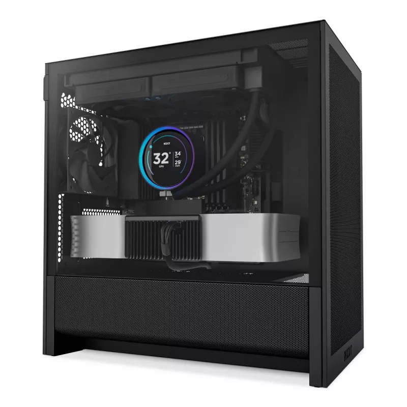 NZXT H3 Flow Micro ATX õhuvooluga korpus - must