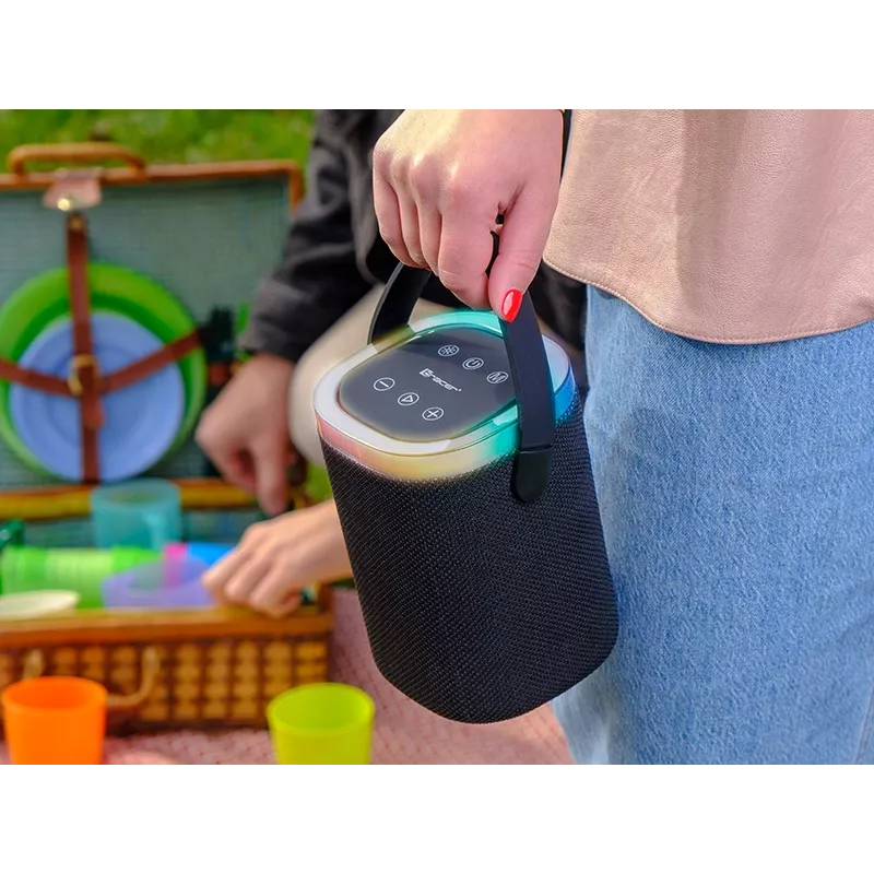 Tõelised juhtmevabad stereokõrvaklapid Bluetooth TRACER TRAGLO47615 RGB-valgustusega