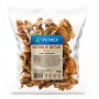 Koerte närimiskondid PETMEX Pork Strips 500 g — looduslikud seanahalised närimiskondid täiskasvanud koertele, hambakaitse, sobiv kõikidele tõugudele