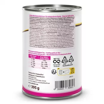 Märg koeratoit Wolfsblut VetLine Hypoallergenic Horse 395 g purk, täisväärtuslik toit täiskasvanud koertele, valk 10%, rasv 4,5%, niiskus 80%