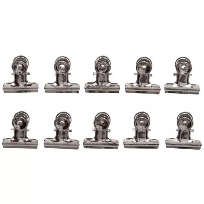 MAUL kirjaklamber metallist, Värv: nikkel, Laius: 30 mm Kinnituslaius: 10 mm, iseteeninduspakend (21730-96)