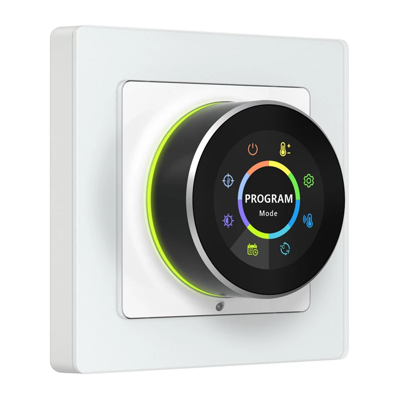 Nutitermostaat Avatto WT20R-EH-16A-W-WiFi — Wi‑Fi juhtimine, 16A relee, valge