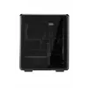 PC Midi Tower Cooler Master MasterFrame 500 Mesh — must, läbipaistva küljeaknaga, toetab ATX/EATX, 2x200 mm esi-, 1x120 mm tagaventilaator
