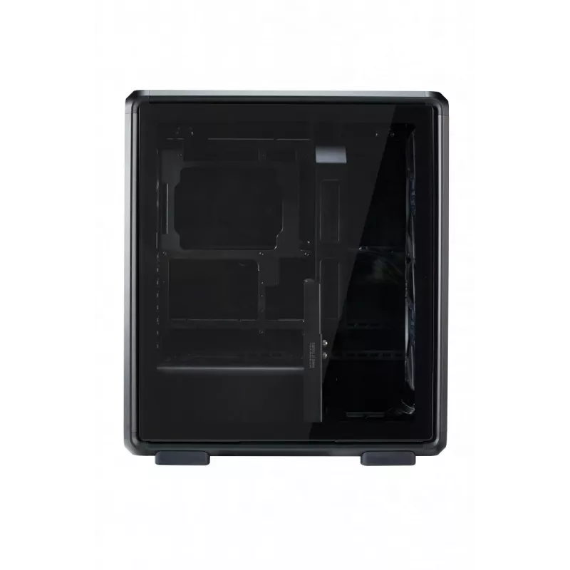 PC Midi Tower Cooler Master MasterFrame 500 Mesh — must, läbipaistva küljeaknaga, toetab ATX/EATX, 2x200 mm esi-, 1x120 mm tagaventilaator