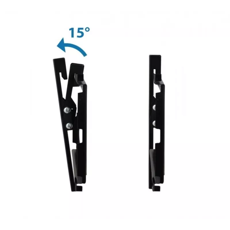 Seinakinnitus telerile ESPERANZA ERW010 14 tolli kuni 50 tolli (35,6–127 cm), kalle 15°, VESA 75x75–200x200, maksimaalne koormus 25 kg, must