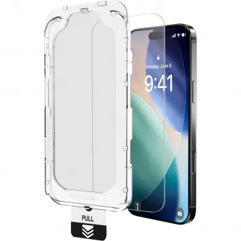 NEVOGLASS, ekraanikaitse läbipaistev, iPhone 17 Air, Easy App'iga