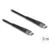 USB-kaabel DeLOCK 81126 USB 2.0 3m USB C Must