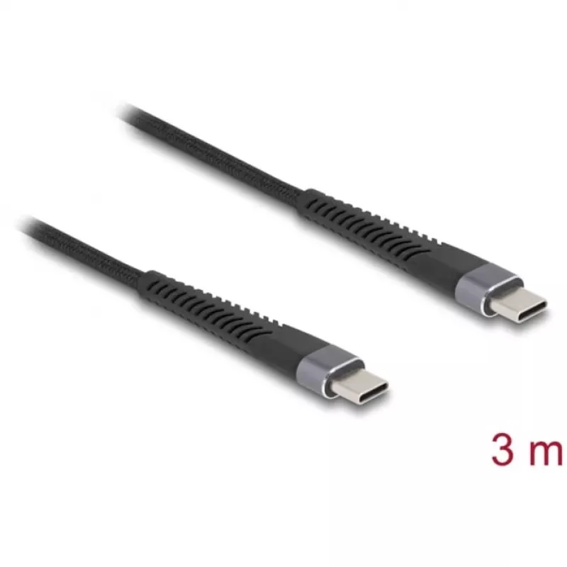 USB-kaabel DeLOCK 81126 USB 2.0 3m USB C Must
