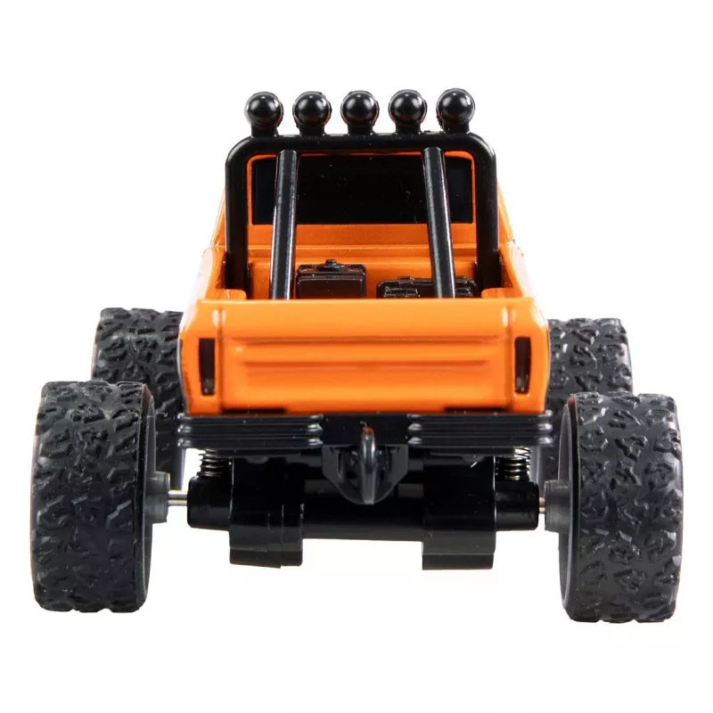 Kaugjuhitav Monster Truck Amewi DieCast 1:64 RTR Oranž, survevalatud kere, sõiduvalmis