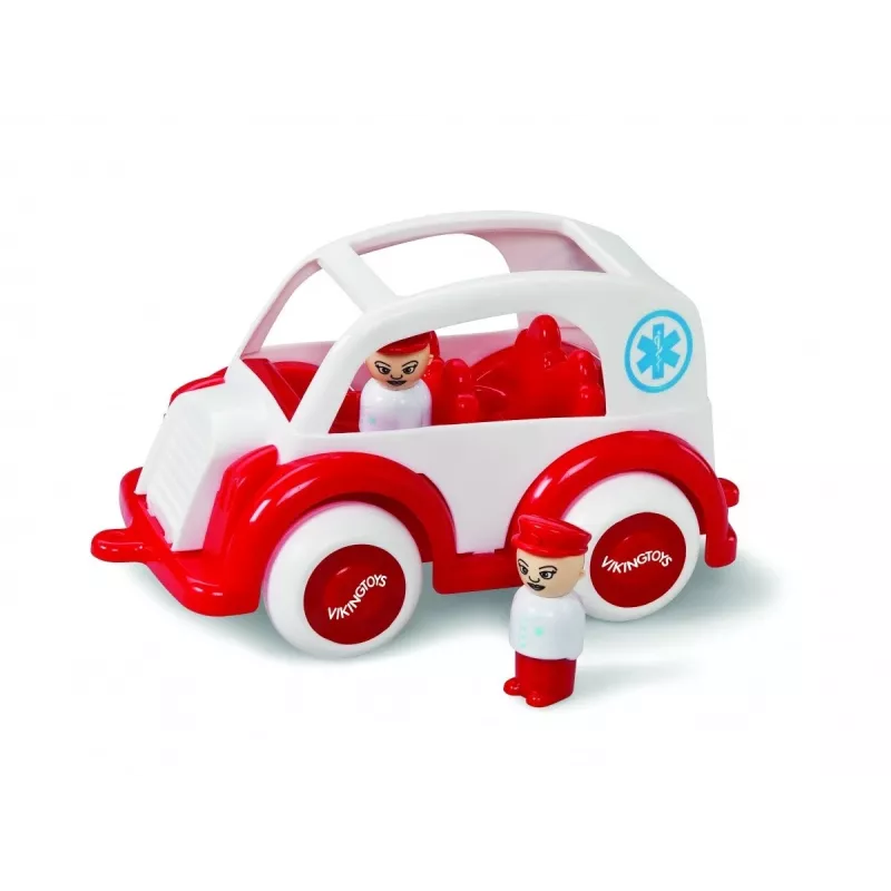 Sõiduk Jumbo Kiirabi Kujudega Viking Toys