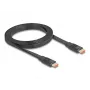 DeLOCK HDMI-kaabel 2m A-tüüp isane isasele 48 Gbit/s must