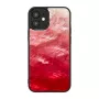 Kaitsev telefoniümbris iKins Apple iPhone 12 mini jaoks — Pink Lake mustade aktsentidega