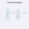Uniteki lauaadapter P1229ABK01-EU 100W 2× USB-A ja 2× USB-C-ga