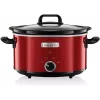 Aeglane pliit Crock-Pot SCV400RD 3,5 L keraamiline eemaldatav kauss, klaasist kaas, 2 kuumutusastet