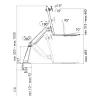 Monitorialus LogiLink BP0040 81,3 cm (32 tolli) Lauaarvuti Alumiinium