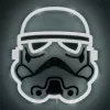 Seinale paigaldatav LED-neoonvalgusti Paladone Stormtrooper mudel PP14595SWVN, dekoratiivne Star Warsi valgustus
