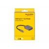 DeLOCK USB USB-C kaardilugeja Alumiinium SD Micro SD 5000 Mbit/s