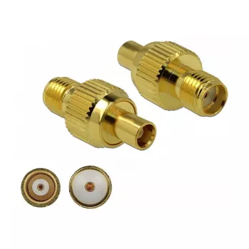 Koaksiaaladapter R‑SMA DeLOCK 89988