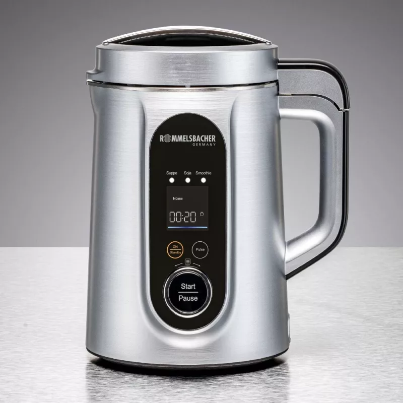 Supi- ja taimse joogi valmistaja Rommelsbacher SVD 1400, 1,3 L, 1400 W, hõbedane, plastkorpus