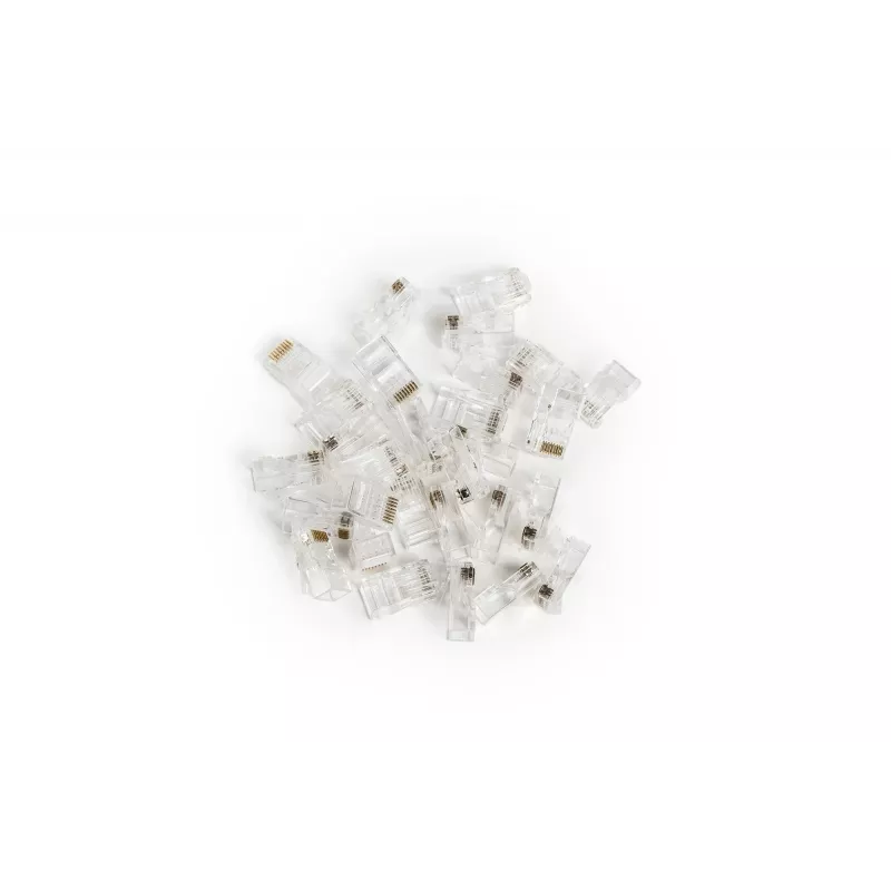 RJ45-pistik Digitus X-ML-6U-EZ Läbipaistev Isane 100 tk