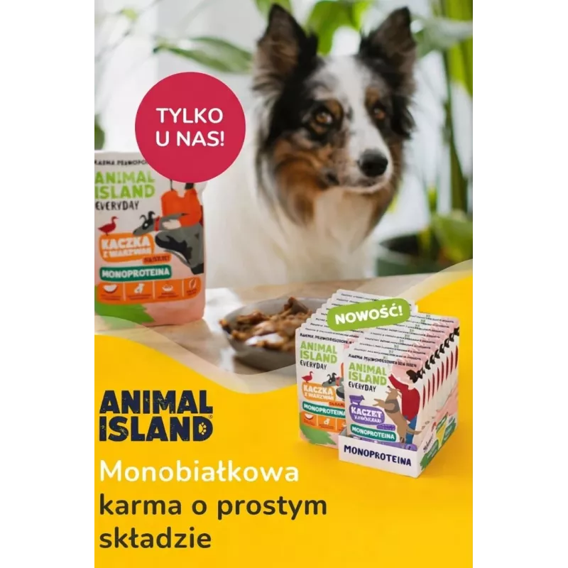 ANIMAL ISLAND Monoproteiin vasikaliha/part/kalkun koeratoit 9×300g