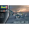 Plastist mudelikomplekt REVELL Arado AR-240 1/72 — lennuki mudel
