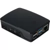 Raspberry Enclosure Originaal for 4B Must/hall (RPI4 CASE BLK/GRY)