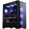PHANTEKS Eclipse G370A arvutikorpus, Midi Tower, SSI-EEB, RGB, karastatud klaas - sh 3x 120-mm ventilaator, must