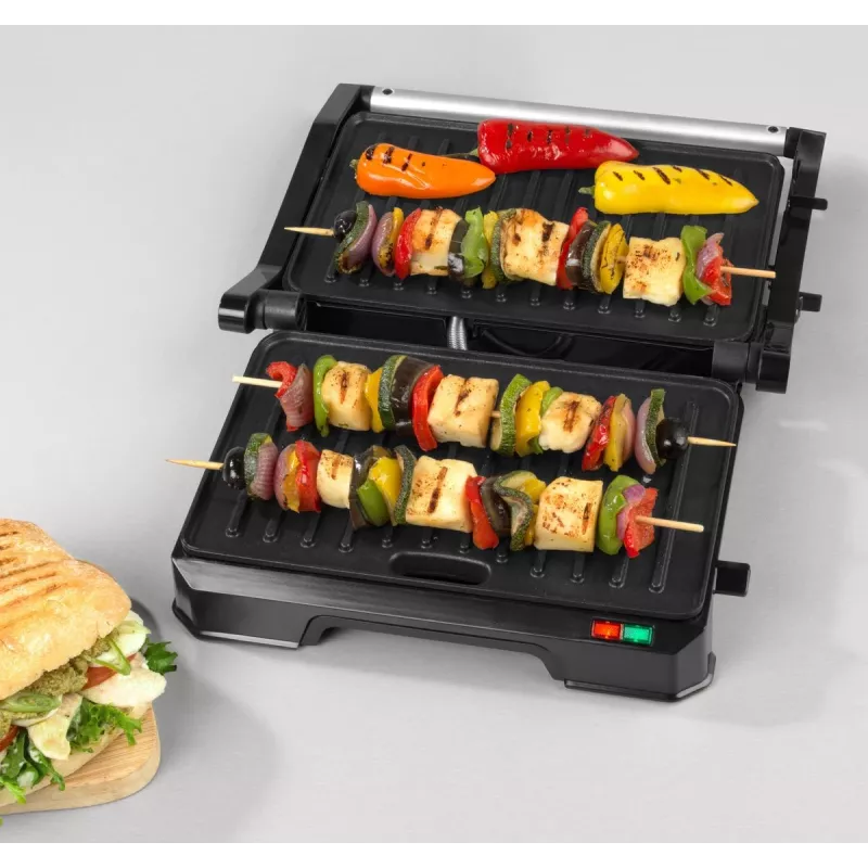 Elektriline 2-ühes tervisegrill Progress EK5854PVDE mittenakkuvate plaatide ja reguleeritava temperatuuriga