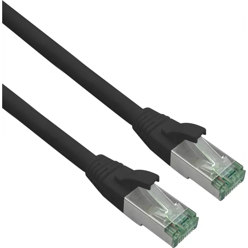 Võrgukaabel Helos Patch-Kabel 363729 RJ-45 (M) kuni RJ-45 (M) Cat 6 1m Must