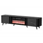 TV-kapp Cama Meble Volare 200 x 39 x 49 cm, must/san sebastian kaminaga