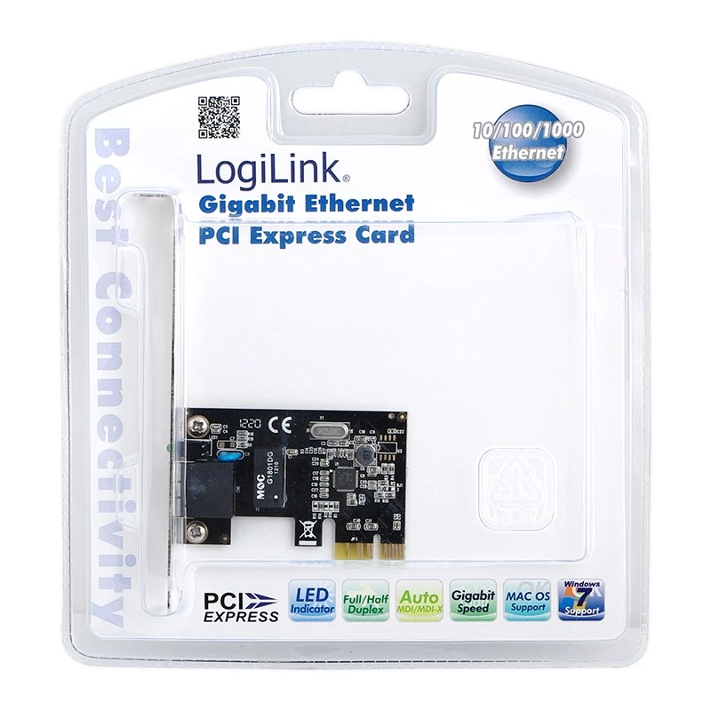 Võrgukaart LogiLink PCI Express PC0029A 1000 Mbit/s