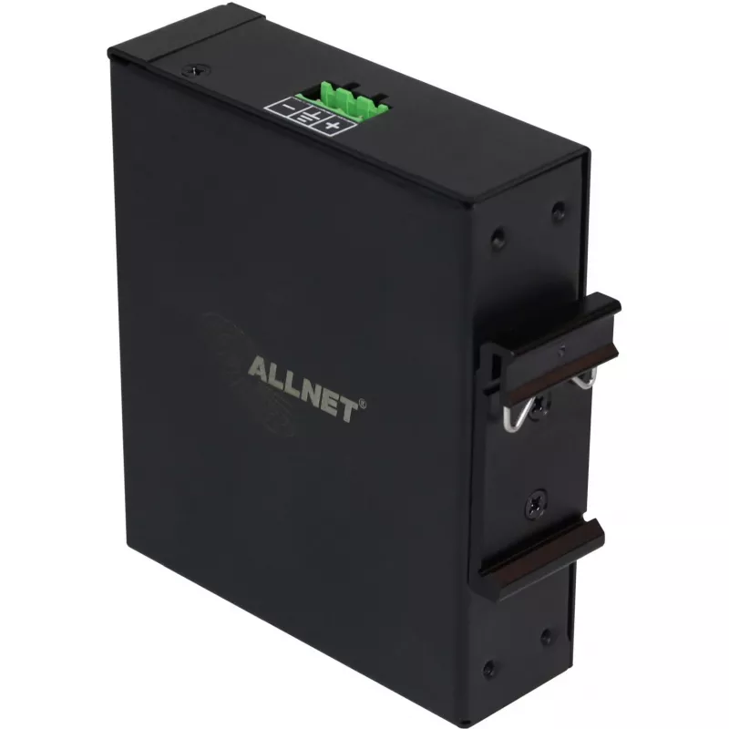 PoE-sisestaja ALLNET ALL-PI2014-I-BT90 90W Industrial Gigabit, DIN metallkorpus