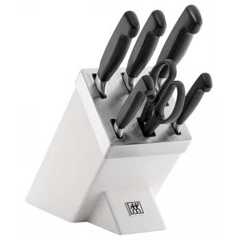 ZWILLING FOUR STAR 35148-207-0 kööginoa-/söögiriistaploki komplekt 7 tk Valge