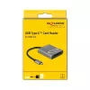 Kaardilugeja DeLOCK 91741 USB 3.2 Gen 1 USB-C must hall