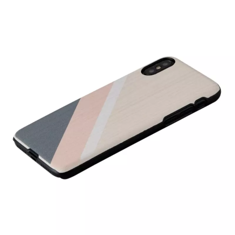 Nutitelefoni ümbris man and wood mudelile iPhone X/XS — Pink Suit Must