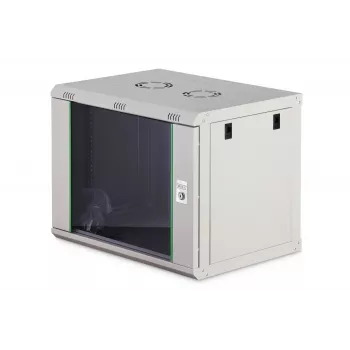 Seinale paigaldatav 9U korpus DIGITUS Dynamic-N DN-37104, 600x450 mm, IP20, võtmelukk, monteerimata