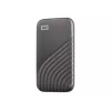 Väline SSD | WESTERN DIGITAL | My Passport | 1TB | USB-C | Kirjutamiskiirus 1000 MB/s | Lugemiskiirus 1050 MB/s | WDBAGF0010BGY-WESN