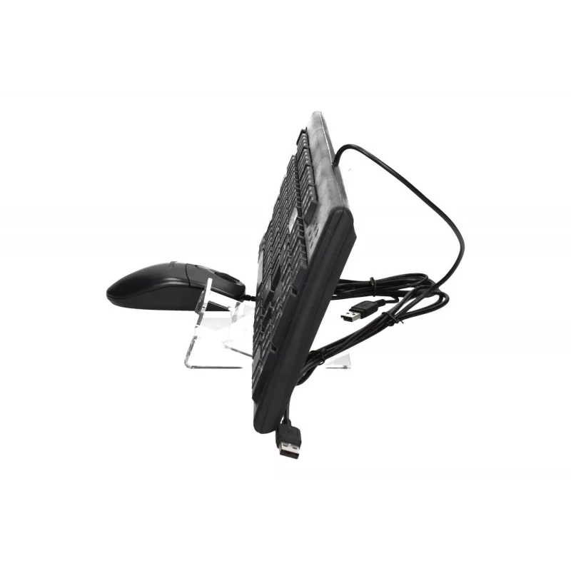 A4Tech KM-72620D - klaviatuuri ja hiire komplekt - USB - US - must