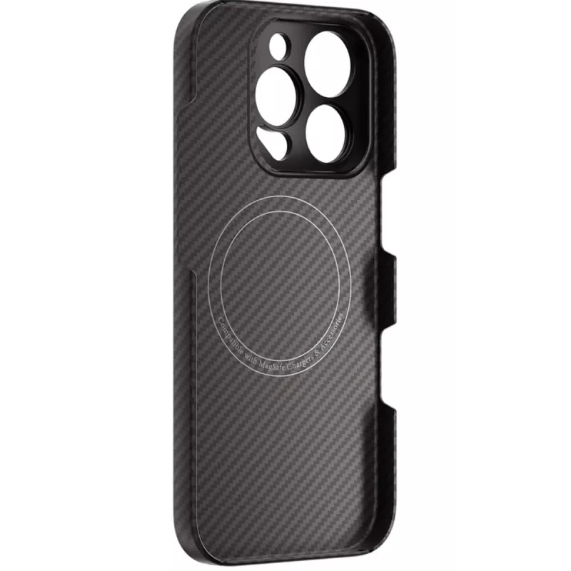 Kaitsev Freewell-ümbris iPhone 16 Pro Maxile integreeritud 17mm objektiivikinnitusega